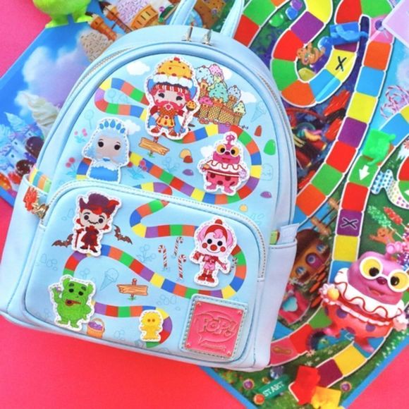 ☆☆☆Loungefly Funko Pop Candyland Mini Backpack NWT - Picture 3 of 11